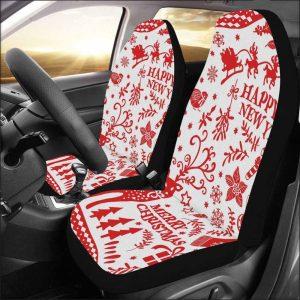 Christmas Car Seat Covers Santa Claus And Reindeer Carrying Gifts Car Seat Covers 1 fu253f.jpg