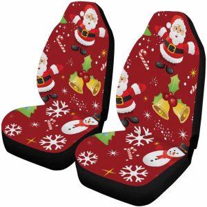Christmas Car Seat Covers Santa Claus Reindeer Carrying Gifts Car Seat Covers 2 cnyn72.jpg