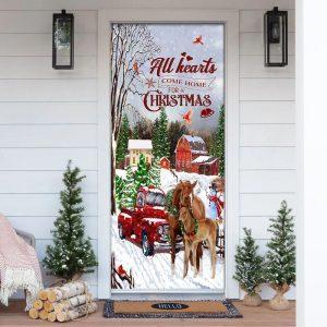 Christmas Door Cover All Hearts Come Home For Christmas Horse Door Cover Xmas Door Covers Christmas Door Coverings 4 xrwtvc.jpg