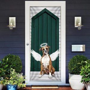 Christmas Door Cover Angel Boxer Dog Door Cover Christmas Gift For Dog Lover 2 aqb5xk.jpg