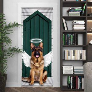 Christmas Door Cover Angel German Shepherd Dog Door Cover Christmas Gift For Dog Lover 4 le68ka.jpg
