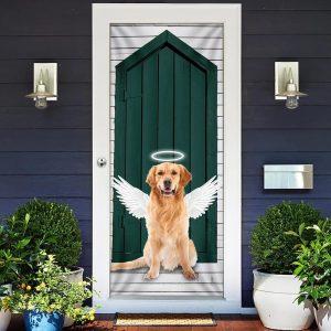 Christmas Door Cover Angel Golden Retriever Door Cover Christmas Gift For Dog Lover 2 w7tx60.jpg