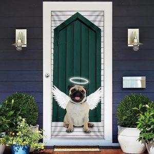 Christmas Door Cover Angel Pug Dog Door Cover Christmas Gift For Dog Lover 2 yyw5dr.jpg