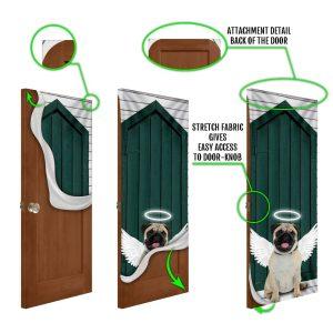 Christmas Door Cover Angel Pug Dog Door Cover Christmas Gift For Dog Lover 5 y5a3r7.jpg