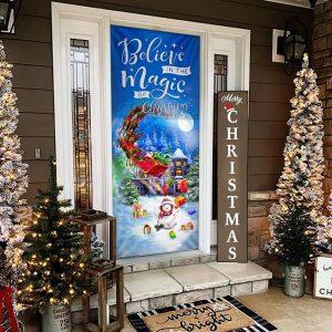 Christmas Door Cover Believe In The Magic Of Christmas Xmas Door Covers Christmas Door Coverings 1 s2lviw.jpg