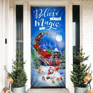 Christmas Door Cover Believe In The Magic Of Christmas Xmas Door Covers Christmas Door Coverings 2 sdsou3.jpg