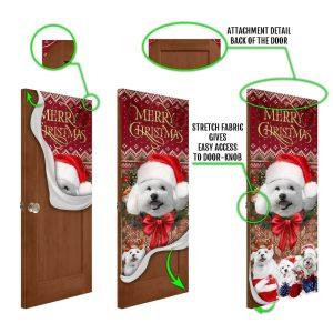 Christmas Door Cover Bichon Frise With Christmas Begins Door Cover 3 s0fscr.jpg