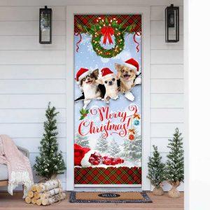 Christmas Door Cover Chihuahua Merry Christmas Door Cover 4 wm9d8c.jpg