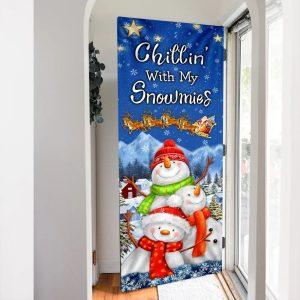 Christmas Door Cover Chillin With My Snowmies Door Cover Snowman Door Cover 3 ih2zsf.jpg