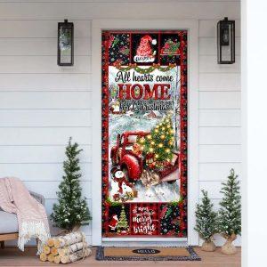 Christmas Door Cover Christmas Door Cover All Hearts Come Home For Christmas 2 tripki.jpg