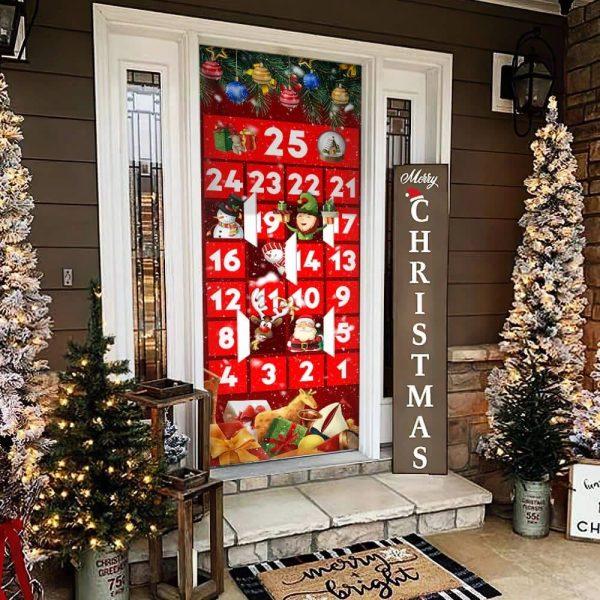 Christmas Door Cover, Christmas Door Cover Number