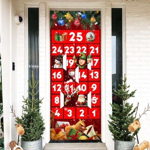 Christmas Door Cover, Christmas Door Cover Number