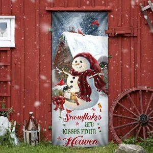 Christmas Door Cover Christmas Door Cover Snowflakes Are Kisses From Heaven 3 jupuco.jpg