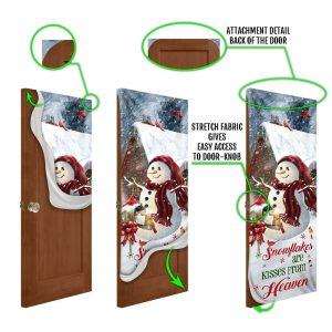 Christmas Door Cover Christmas Door Cover Snowflakes Are Kisses From Heaven 5 xrltrq.jpg