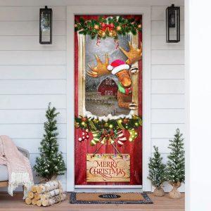 Christmas Door Cover Christmas Moose Door Cover Xmas Door Covers Christmas Door Coverings 1 yuejy4.jpg