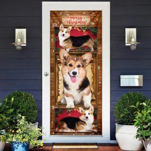 Christmas Door Cover Corgi Christmas Door Cover Gift For Corgi Lover 2 y0uats.jpg