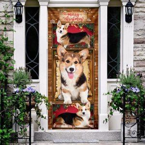 Christmas Door Cover Corgi Christmas Door Cover Gift For Corgi Lover 3 txaqjv.jpg