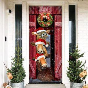 Christmas Door Cover Funny Cow Christmas Door Cover Xmas Door Covers Christmas Door Coverings 4 bnyara.jpg