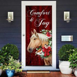 Christmas Door Cover Horse Comfort And Joy Christmas Door Cover Xmas Door Covers Christmas Door Coverings 1 myovbo.jpg