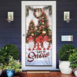 Christmas Door Cover Let It Snow Door Cover Gnomes Christmas Door Cover Xmas Door Covers Christmas Door Coverings 1 dlkqte.jpg