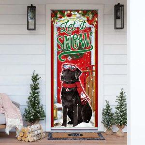 Christmas Door Cover Let It Snow Door Cover Labrador Retriever 2 qpxjc3.jpg