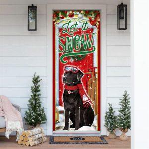 Christmas Door Cover Let It Snow Door Cover Labrador Retriever 6 taizuh.jpg