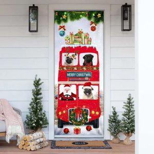 Christmas Door Cover Pugs Christmas Bus Door Cover Housewarming Gifts 1 wsfw9f.jpg