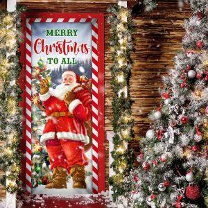 Christmas Door Cover Santa Claus Christmas Door Cover Merry Christmas To All 3 vjx2nb.jpg
