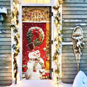 Christmas Door Cover Snowman Christmas Door Cover Home Decor 3 o7an4n.jpg