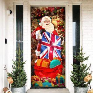 Christmas Door Cover UK Christmas Santa Laughing Door Cover 2 dhym3t.jpg