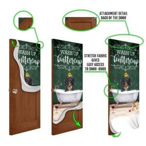 Christmas Door Cover Wash Up Buttercup Dachshund Door Cover Christmas Gift For Dog Lover 5 rnvmcj.jpg