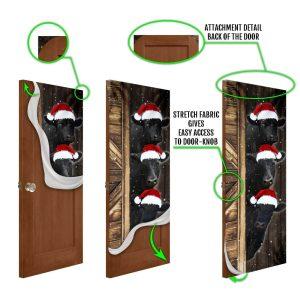 Christmas Farm Decor Angus Cattle Door Cover Unique Gifts Doorcover Housewarming Gifts 4 oejhf1.jpg