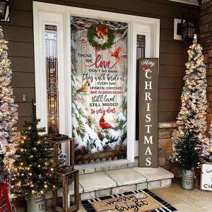 Christmas Farm Decor, Cardinals Christmas Door Cover,…