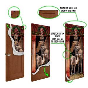 Christmas Farm Decor Christmas Door Cover Happy Family Camel 4 tl29kl.jpg