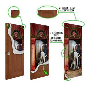 Christmas Farm Decor Funny Family Horse Door Cover Unique Gifts Doorcover Christmas Gift For Friends 4 zomyv5.jpg
