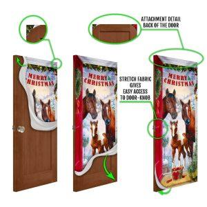 Christmas Farm Decor Merry Christmas Door Cover Christmas Horse Door Cover Christmas Horse Decor 4 ttd788.jpg