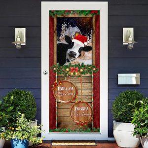Christmas Farm Decor Moory Christmas Cow Door Cover 2 qentsw.jpg