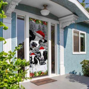 Christmas Farm Decor Oh Mooey Christmas Dairy Cattle Door Cover Decorations 2 jlewhu.jpg