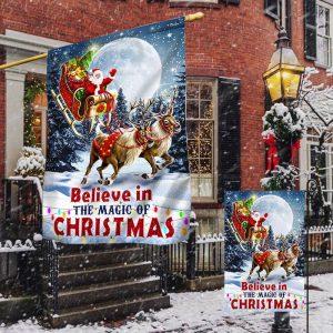Christmas Flag Believe In The Magic Of Christmas Santas Sleigh Flag Christmas Garden Flags Christmas Outdoor Flag 4 miyrmy.jpg