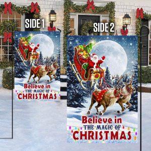 Christmas Flag Believe In The Magic Of Christmas Santas Sleigh Flag Christmas Garden Flags Christmas Outdoor Flag 5 wxoma4.jpg