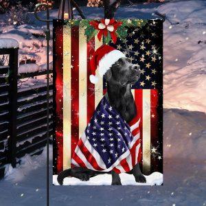Christmas Flag Black Labrador Retriever Flag Merry Christmas Christmas Garden Flags Christmas Outdoor Flag 3 xknrxk.jpg
