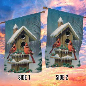 Christmas Flag Cardinals At The Snow Capped Birdhouse Christmas Garden Flag Christmas Garden Flags Christmas Outdoor Flag 3 tm2feg.jpg