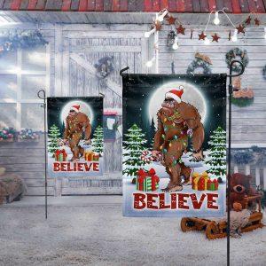 Christmas Flag Christmas Bigfoot Flag Believe Christmas Garden Flags Christmas Outdoor Flag 4 vzyqbw.jpg