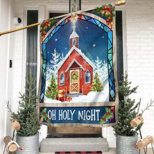 Christmas Flag Christmas Church Oh Holy Night Flag Christmas Garden Flags Christmas Outdoor Flag 2 xxx379.jpg