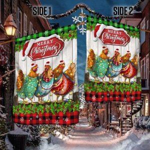 Christmas Flag Christmas Hen Chickens Merry Christmas Flag Christmas Garden Flags Christmas Outdoor Flag 2 xlfk1r.jpg