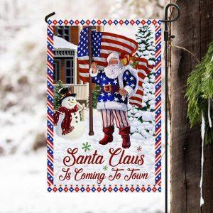 Christmas Flag Christmas Joy Flag Santa Claus Is Coming To Town Christmas Garden Flags Christmas Outdoor Flag 3 fm7rsb.jpg