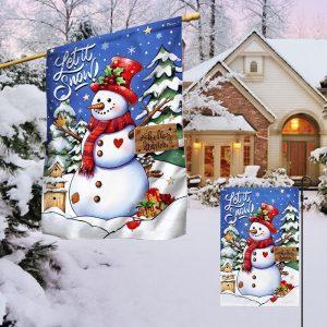 Christmas Flag Christmas Let It Snow Snowman Hello Winter Flag Christmas Garden Flags Christmas Outdoor Flag 3 krrosu.jpg