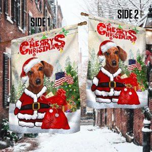 Christmas Flag Dachshund Christmas Flag Santa Paws Christmas Garden Flags Christmas Outdoor Flag 2 tgdoqs.jpg