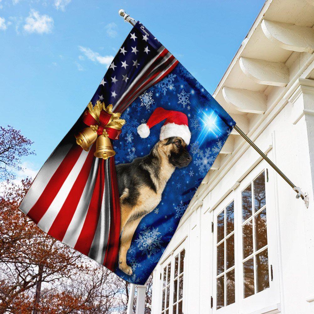 Christmas Flag, German Shepherd Christmas Flag, Christmas Garden Flags, Christmas Outdoor Flag Christmas Flag, German Shepherd Christmas Flag, Christmas Garden Flags, Christmas Outdoor Flag