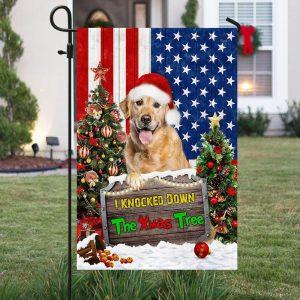 Christmas Flag Golden Retriever Flag I Knocked Down The Xmas Tree Christmas Garden Flags Christmas Outdoor Flag 3 or1sqb.jpg